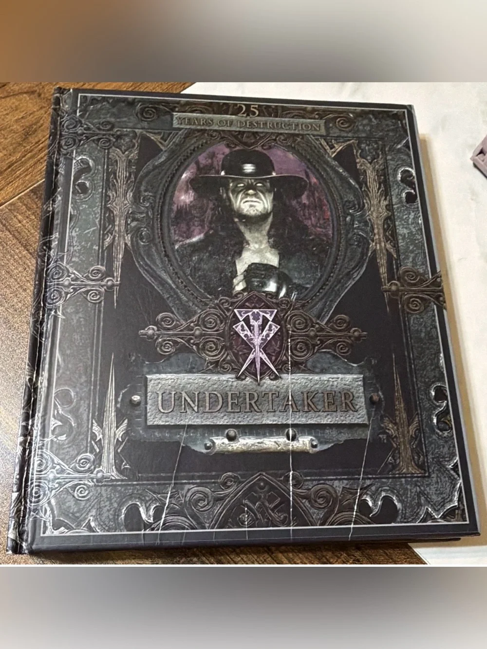 DK WWE Undertaker 25 Years of Destruction Hardcover Book 2015
